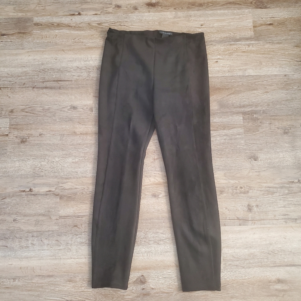 Grace Elements Skinny Suede Like Pants